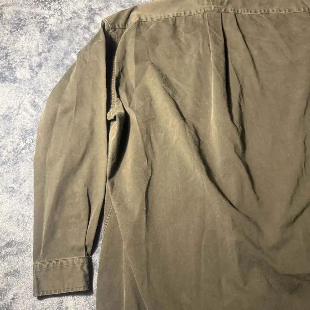 Polo Ralph Lauren Long Sleeve Button Down Shirt in Dark Green